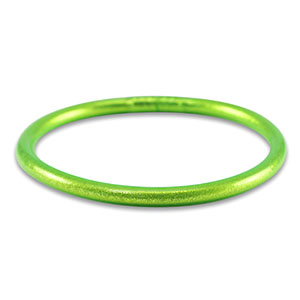 Braccialetti tempio buddista 5mm taglia M verde lime