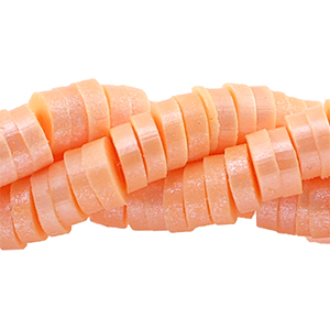 Perline Katsuki 4mm arancione dalia-effeto perlato