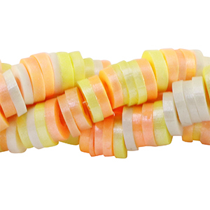 Perline Katsuki 6mm multicolor-effeto perlato