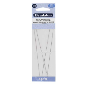 Beadalon ago infilaperle con occhiello 11.6cm (fine) argento
