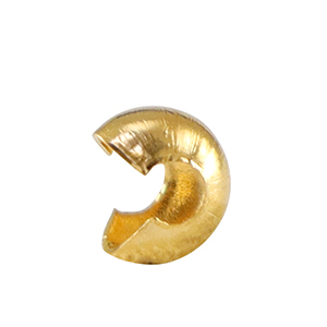 Componenti in acciaio inossidabile coprischiaccini 3mm oro