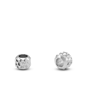 Perline in acciaio inossidabile 3mm argento