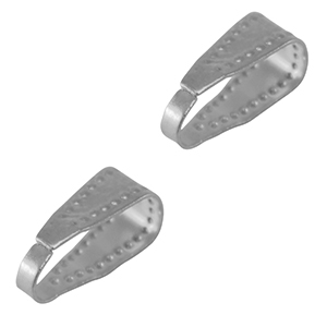 Componenti in acciaio inossidabile gancio per pendente argento