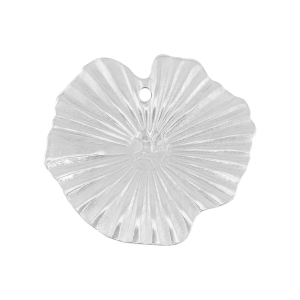 Ciondoli in acciaio inossidabile ninfea argento