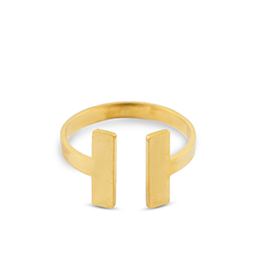 Anelli in acciaio inossidabile oro