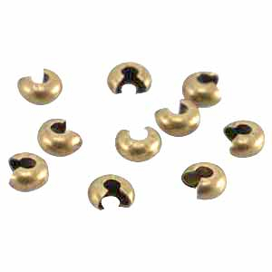 Coprischiaccini di metallo DQ 5mm bronzo antico (privo di nichel)