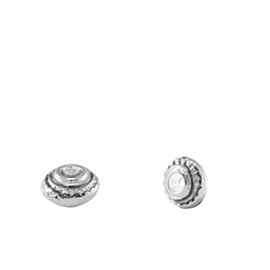 Perline di metallo DQ anello separatore Bali 5mm argento antico (privo di nichel)