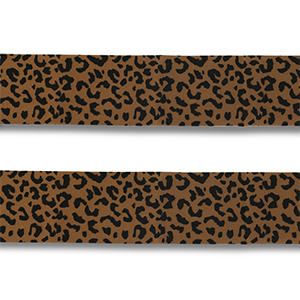 Bandana leopardo marrone-nero
