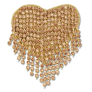 Broches cuore oro