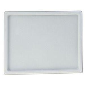 Beadsmith tavoletta per perline con coperchio grigio