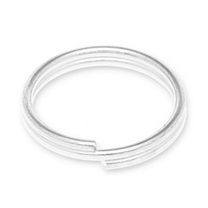 Componenti di metallo DQ anellino bris&egrave; argento antico (privo di nichel)