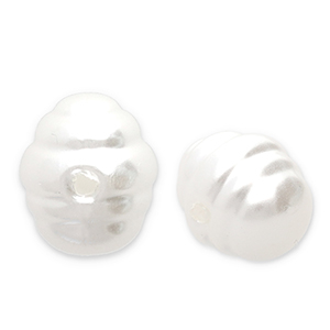 Imitazione di perle d'acqua dolce chicco di riso bianco