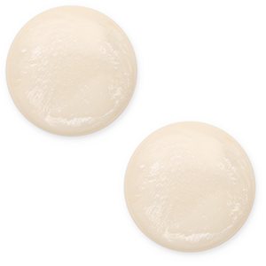 Cabochon Polaris Elements 20 mm classico Jais beige