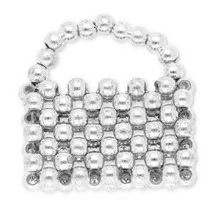 Ciondoli accattivanti borsetta argento