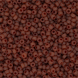 Rocailles Miyuki 11/0 Matted Dk Topaz 11-0134F