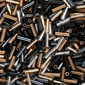 Perline Miyuki Bugle 6 mm Perfect Basics mix01