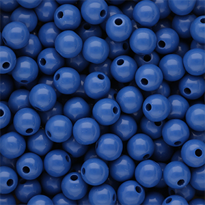 DQ Perline in acrilico 8 mm lucido Dazzling blue 18-3949 TCX