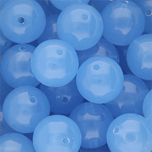 DQ&reg; Perline in acrilico 16 mm lucido blu
