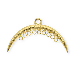 BY31&reg; Componenti in acciaio inossidabile distanziatore arco con 10 anellini oro