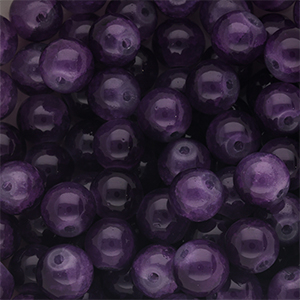 Perline di vetro 8mm viola