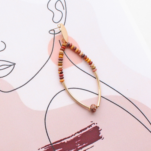 Mettiti all&rsquo;opera con queste perline di pietra naturale a rondella