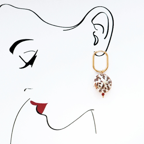 Crea orecchini personalizzati con orecchini a cerchio in acciaio inossidabile