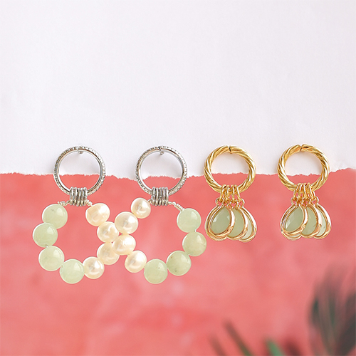 Creare orecchini eleganti con orecchini in acciaio inossidabile con perno