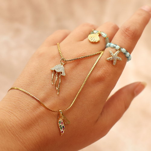 Crea bellissime collane e anelli con i ciondoli in metallo TQ in ottone