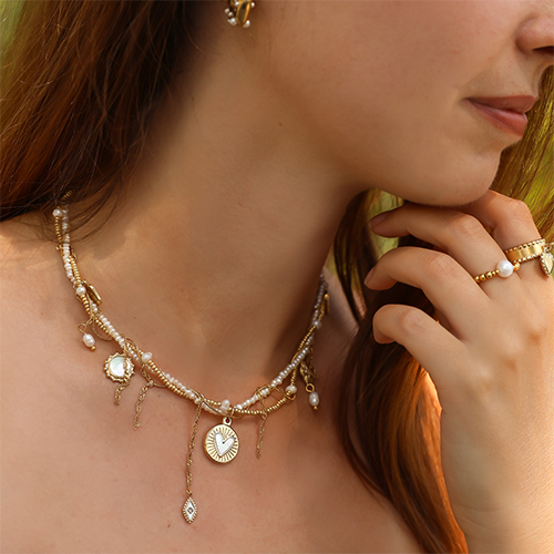 Ecco come creare una collezione estiva con ciondoli a conchiglia in acciaio inossidabile