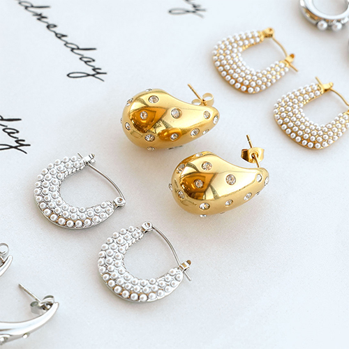 Ispirazione per gioielli con orecchini in acciaio inossidabile