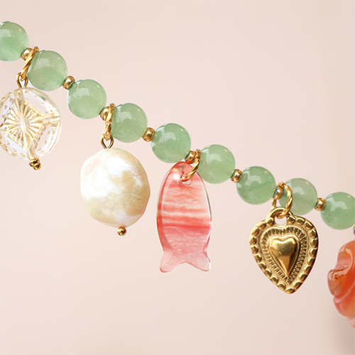 Mixa & abbina con perline in pietra naturale