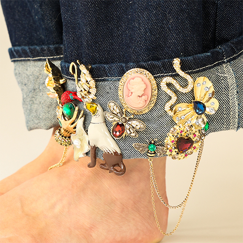 Tempo di ispirazione con spille