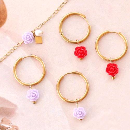 Crea fantastici bracciali e anelli con le nuove perline a forma di rosa: