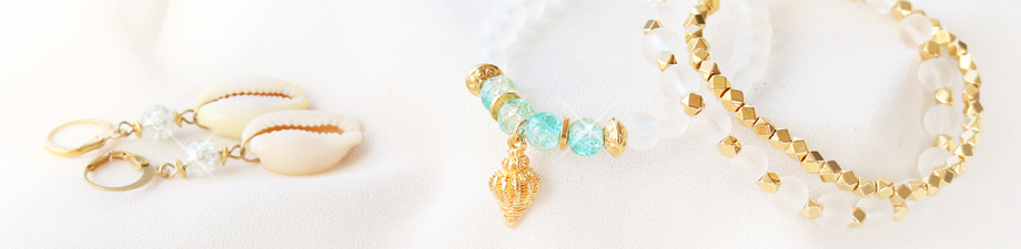 Perline di vetro ovale Perline di vetro ovale