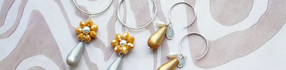 Perline Polaris Elements a forma di goccia