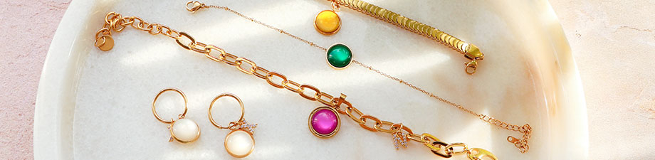 Cabochon Polaris Elements 20 mm piatto