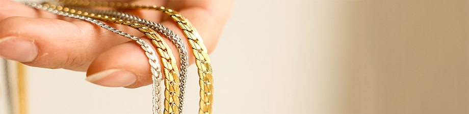 Bigiotteria in acciaio inossidabile