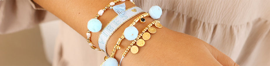 Perline e ciondoli pon pon