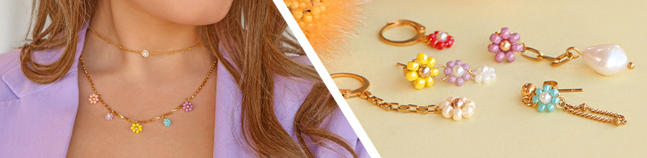 Perline Miyuki fiore