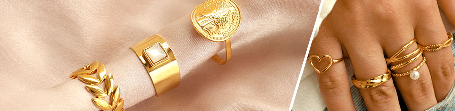 Sì, nuova serie di anelli unici in acciaio inossidabile Sì, nuova serie di anelli unici in acciaio inossidabile