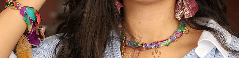 Collezione di nastri Sari in seta dai colori splendidi! Collezione di nastri Sari in seta dai colori splendidi!