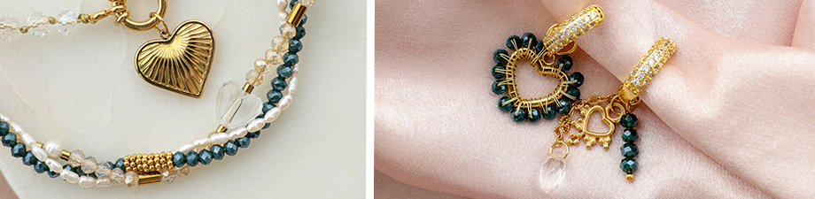 Nuove splendenti perline sfaccettate Nuove splendenti perline sfaccettate