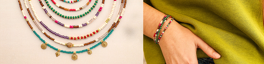 Nuova serie di perline di vetro rocailles Nuova serie di perline di vetro rocailles