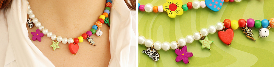 Nuova collezione di perline in legno