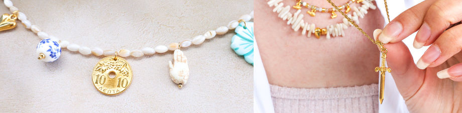 Nuovi splendidi ciondoli e perline in metallo DQ