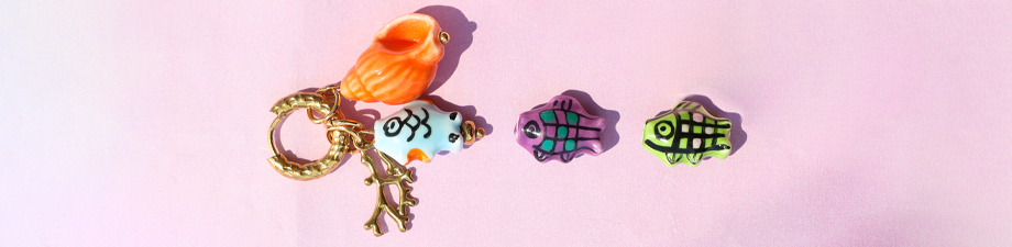 Nuova collezione di perline in ceramica