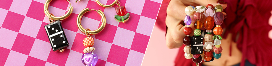 Nuova collezione di perline in vetro e ceramica