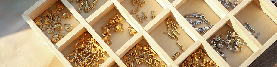 Novit&agrave;! Ciondoli e perline in acciaio inossidabile