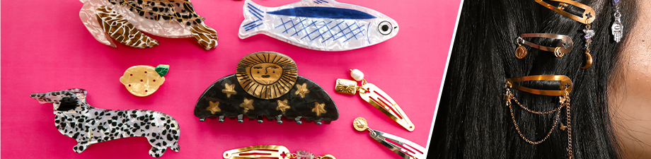 Nuova serie di clip e mollette per capelli Nuova serie di clip e mollette per capelli