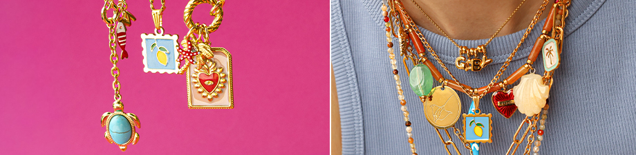 Nuovi ciondoli in acciaio inox e smalto Nuovi ciondoli in acciaio inox e smalto